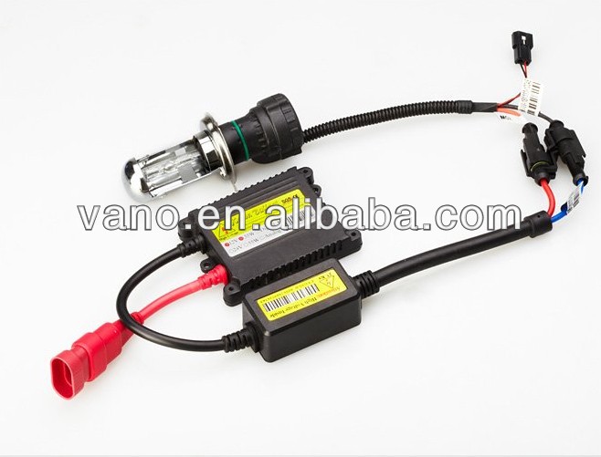 Bi-Xenon Kit H4 (H4-3) High/Low Xenon Bulbs 55W 4300K-12000K Motorcycle HID bulb