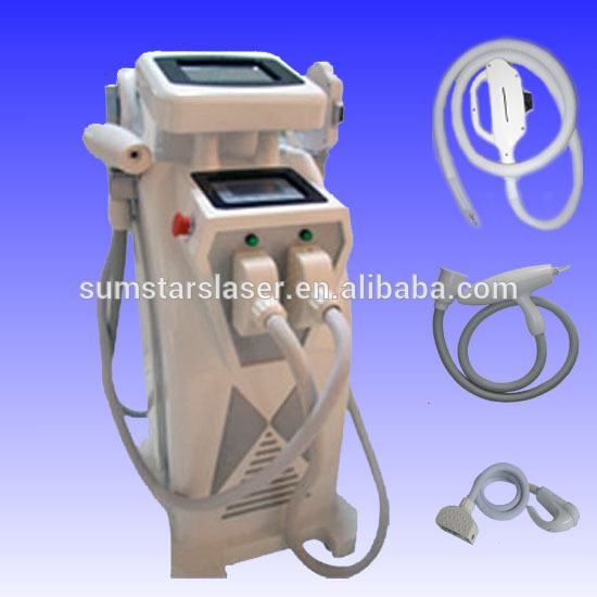 SHR 3in1 beauty equipment Elight RF Laser