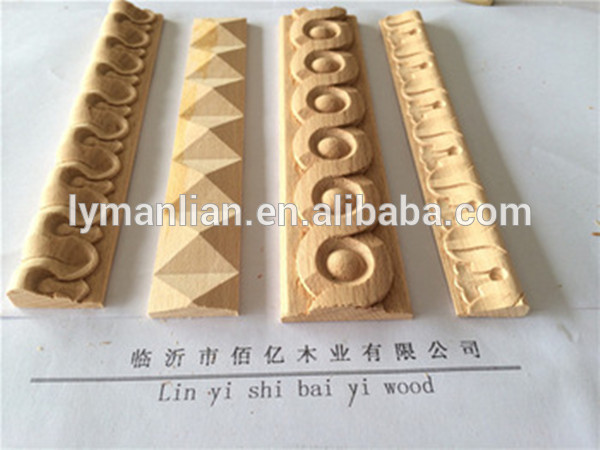 MDF wood moulding wood carving