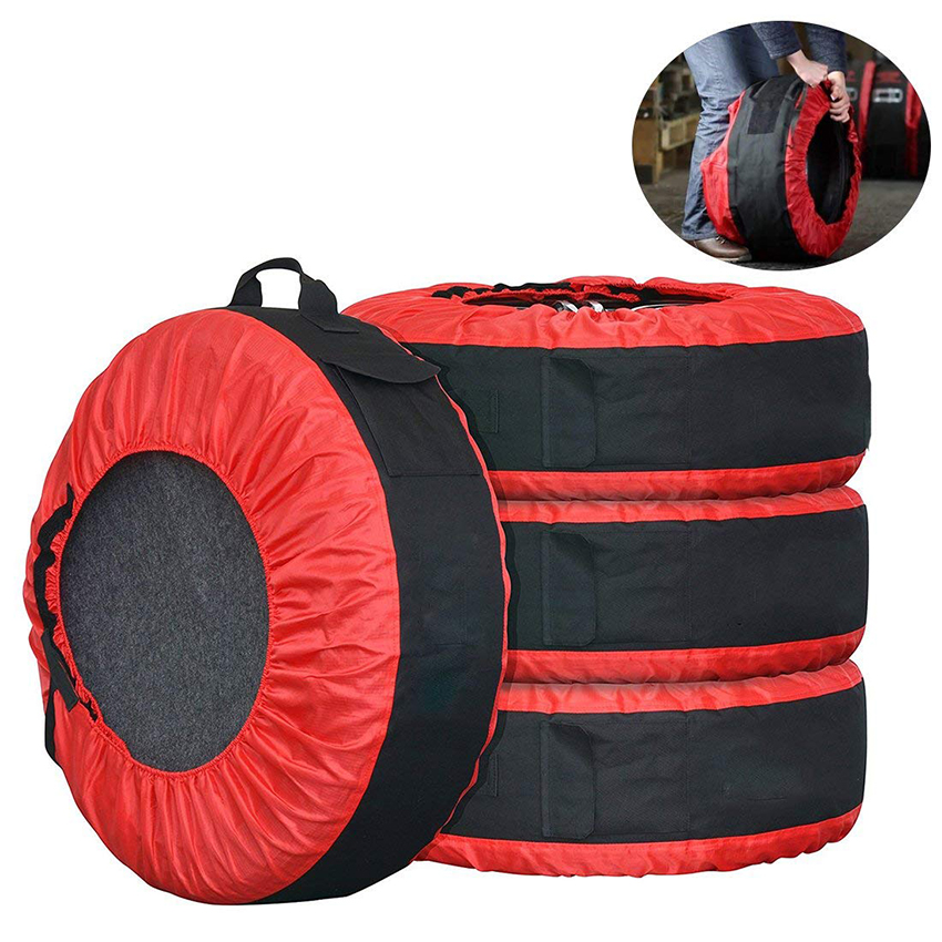 Car Spare Wheel Tire Protection Storage Bag in Oxford & Polyester