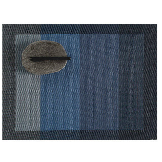 American style easy to clean washable multi colour PVC stock table mat