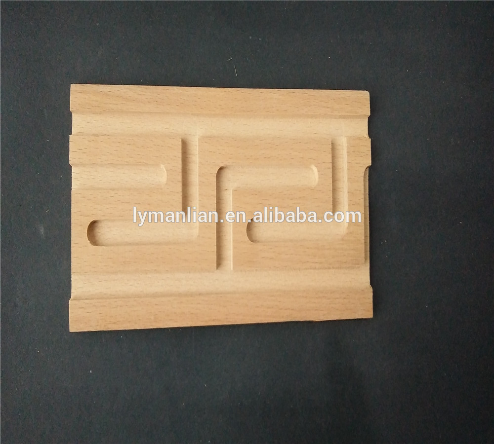 Beech Embossed Greek Key Molding
