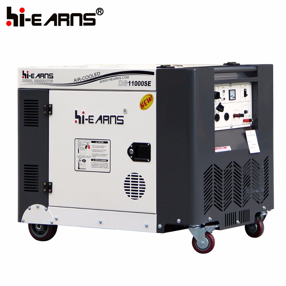 8kva portable silent diesel generator DG11000SE