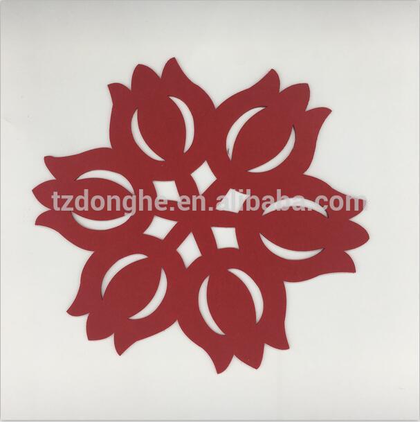 Tabletex Eco-Friendly heat resistant anti slip custom wholesale dining table mat felt placemats