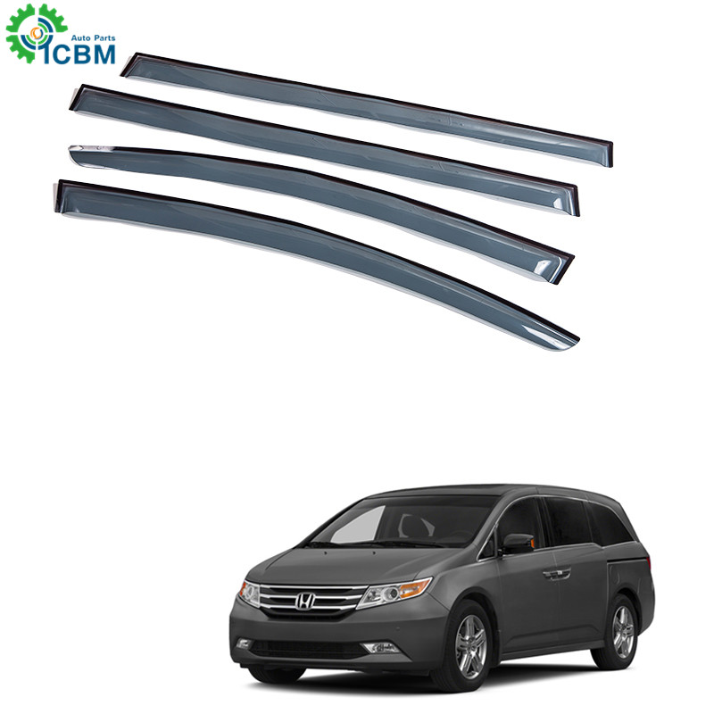 Auto exterior accessories door rain shield sun shade window vent visor deflectors visors