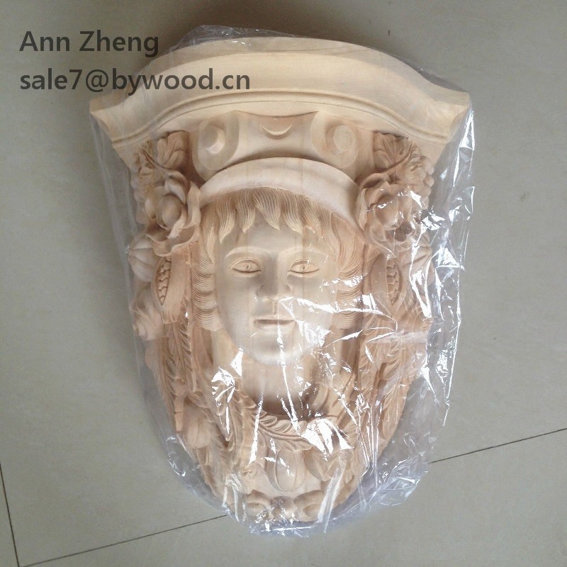 Elegant decorative furniture  headlion wood corbels