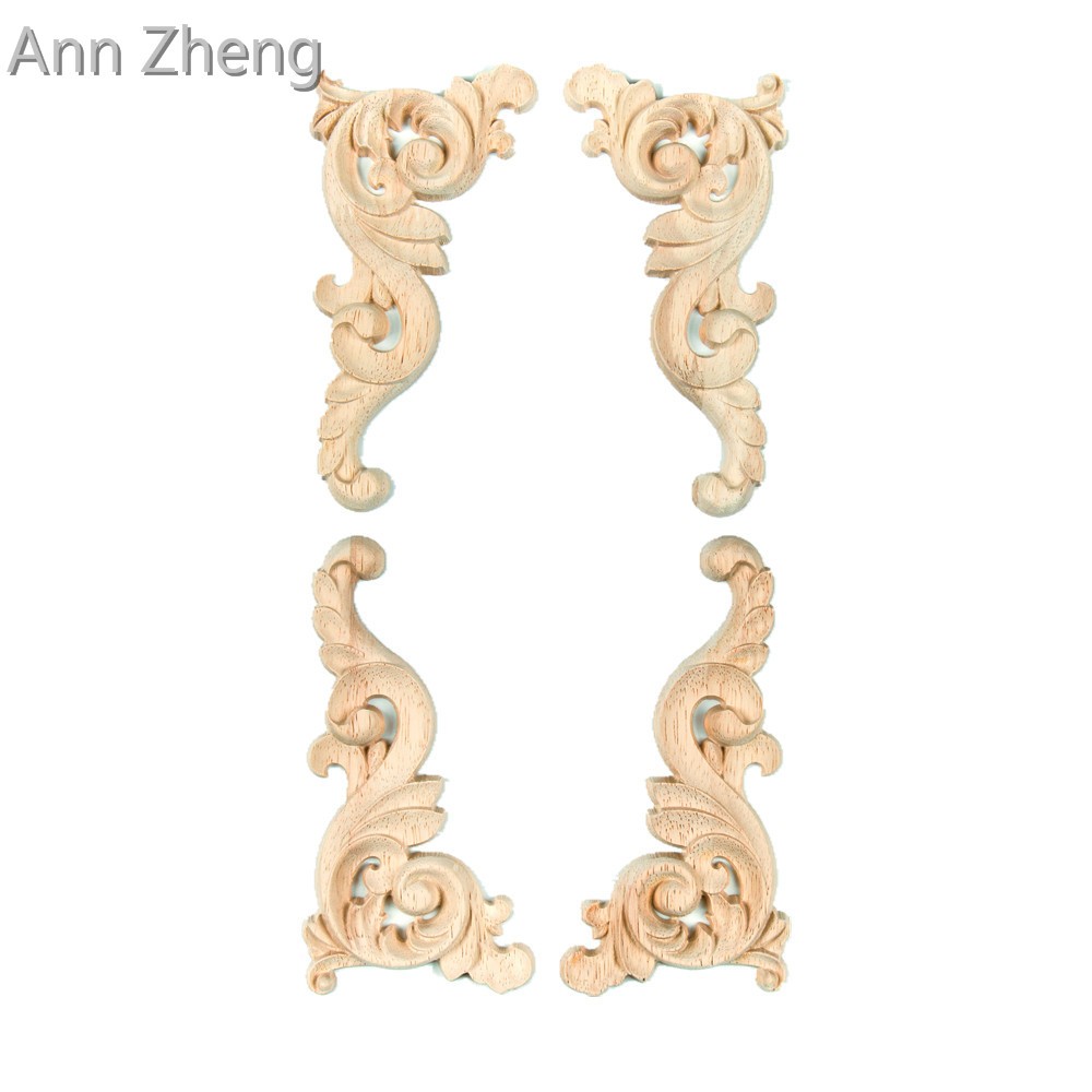 wood carving ornate acanthus applique for furniture decorative furniture appliques