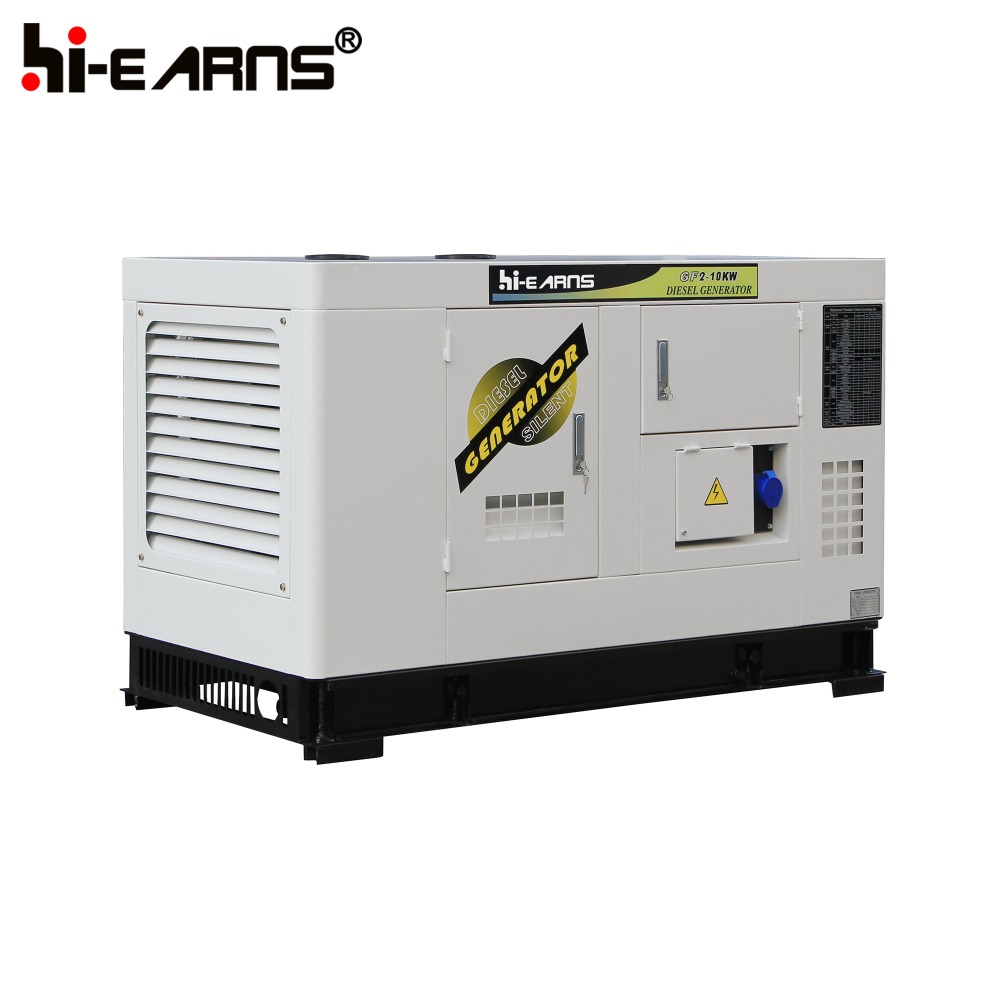 10KVA generator silent type Robin color small water cooled diesel generator