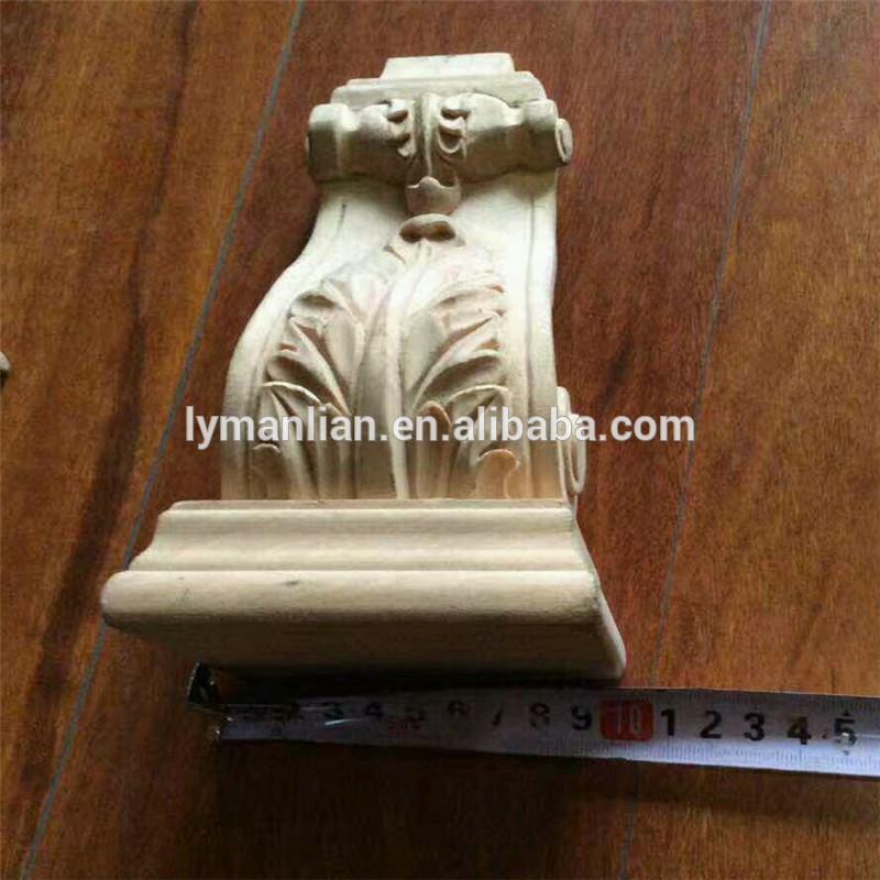 Architectural wood carvings corbels
