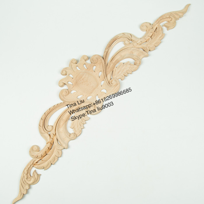 Chinese wood carving appliques and onlays