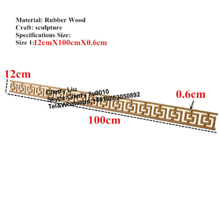 Decorative Solid Antique Wood Crown Cornice Mouldings