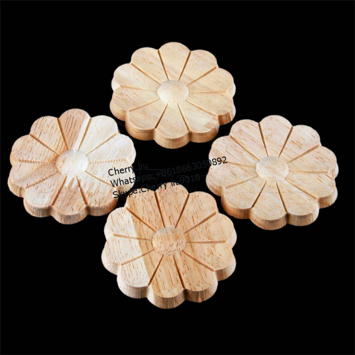 decorative carved furniture wood appliques and onlays