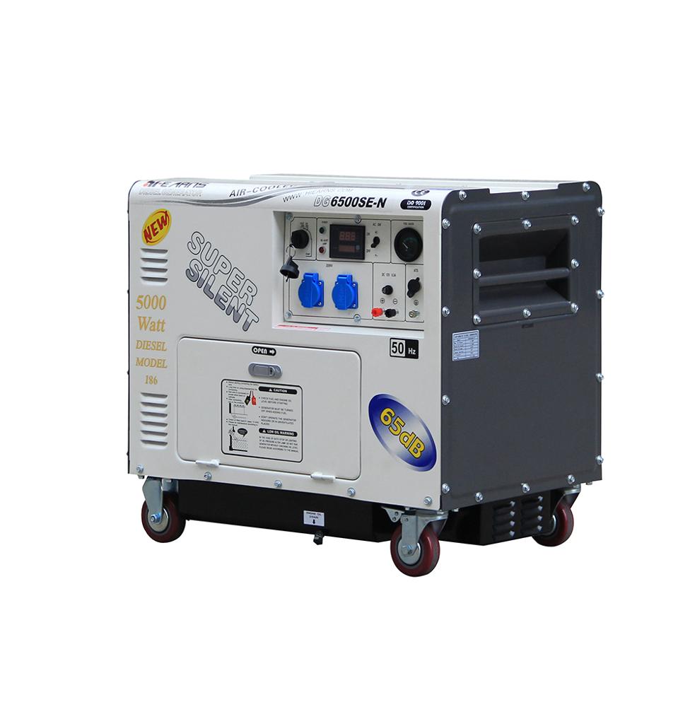 5KVA super silent small diesel generator portable price DG6500