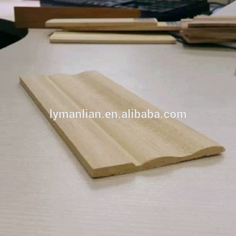 Interior decorative timber baseboard flooring wood trim moulding wood decorative ceiling moulding