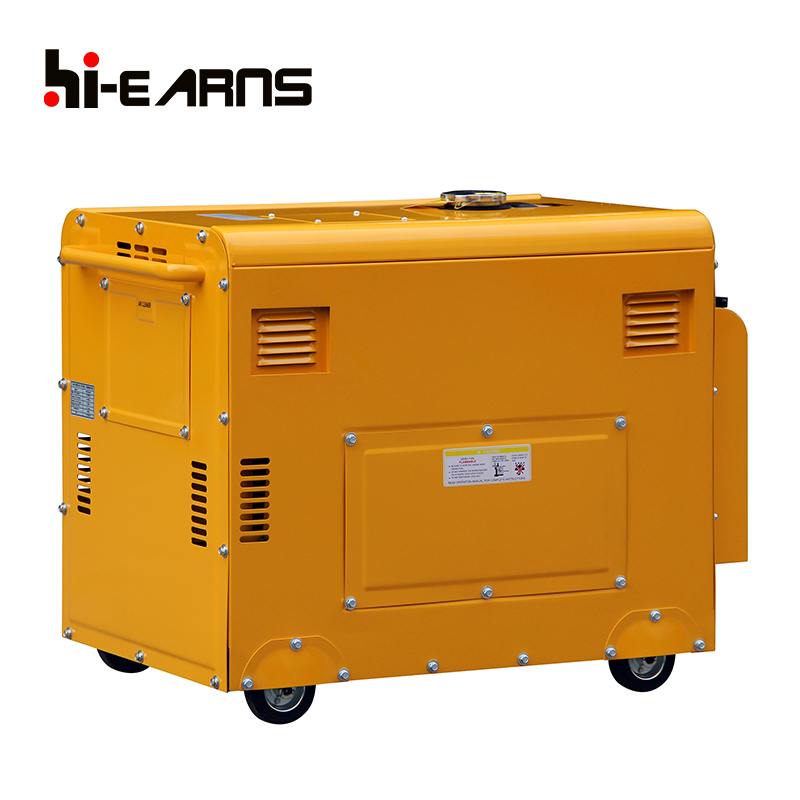 Copper Wire Home Usage Portable 5KW Silent Diesel Generator