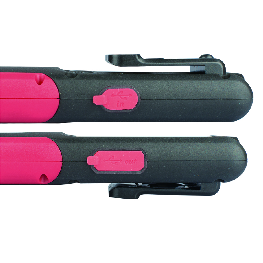 Portable Red & Black Rechargeable COB Work Light