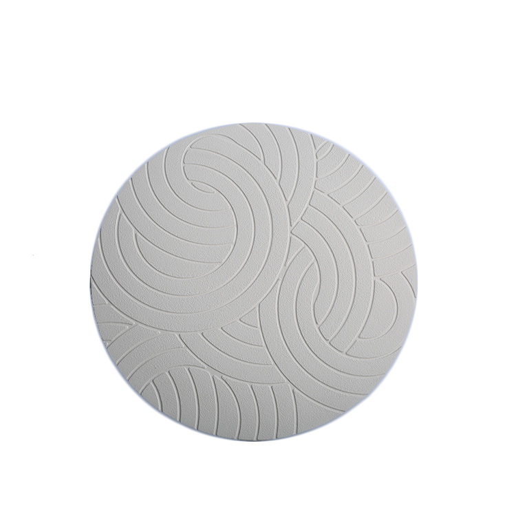 Tabletex wholesale black round EVA placemat