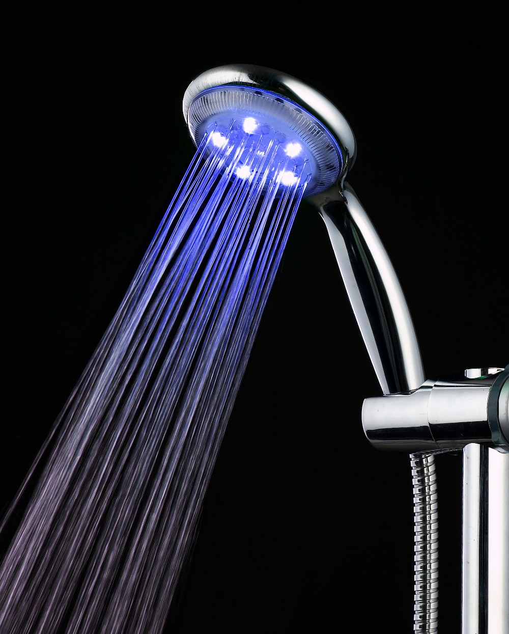 The best selling led light fashional led shower rainfall shower head with filter