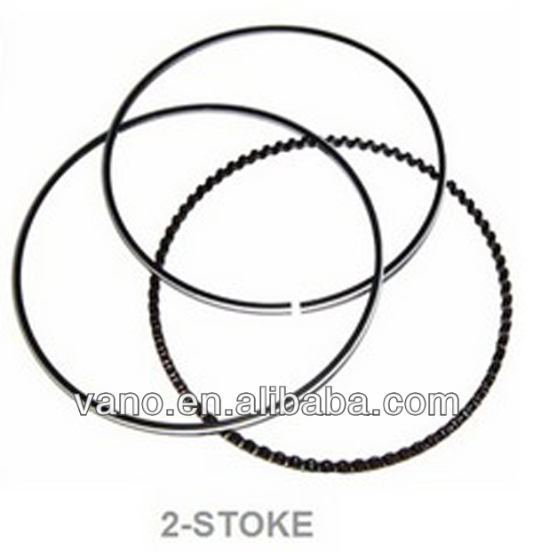 high quality motorcycle aluminum alloy 68mm 2 stroke piston rings