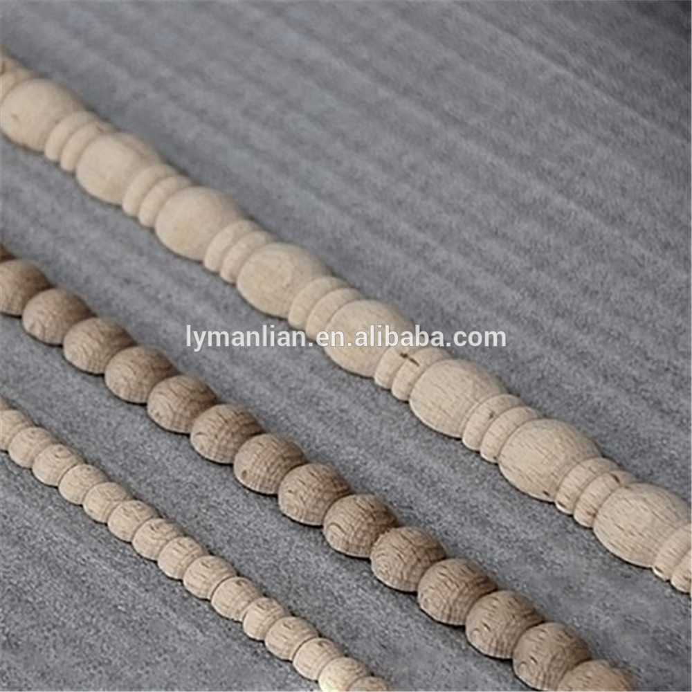 Wood Decorative Cabinet Molding Trim Rope Moulding