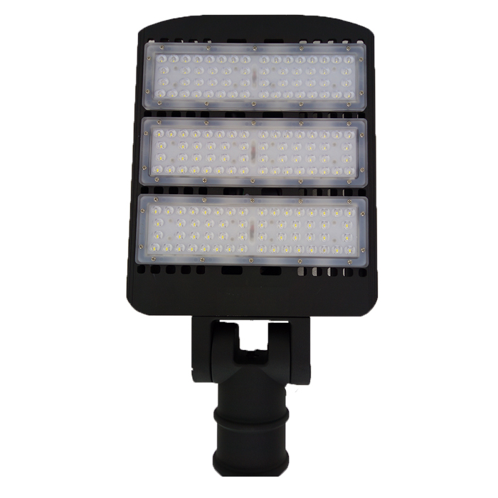 Bridgelux 240w led black model parking lot led street light
