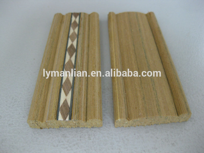 teak design decoration wood line Wood frame moulding flat wood mouldings