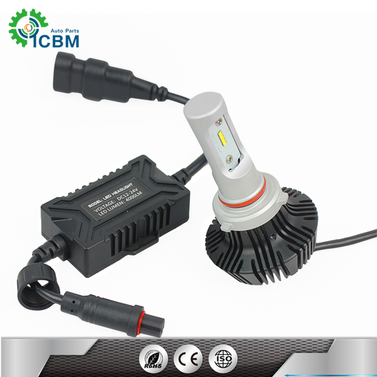 The best lighting effect auto zone led headlight bulbs 7HL 9005 led headlight bulb for Auto lamp