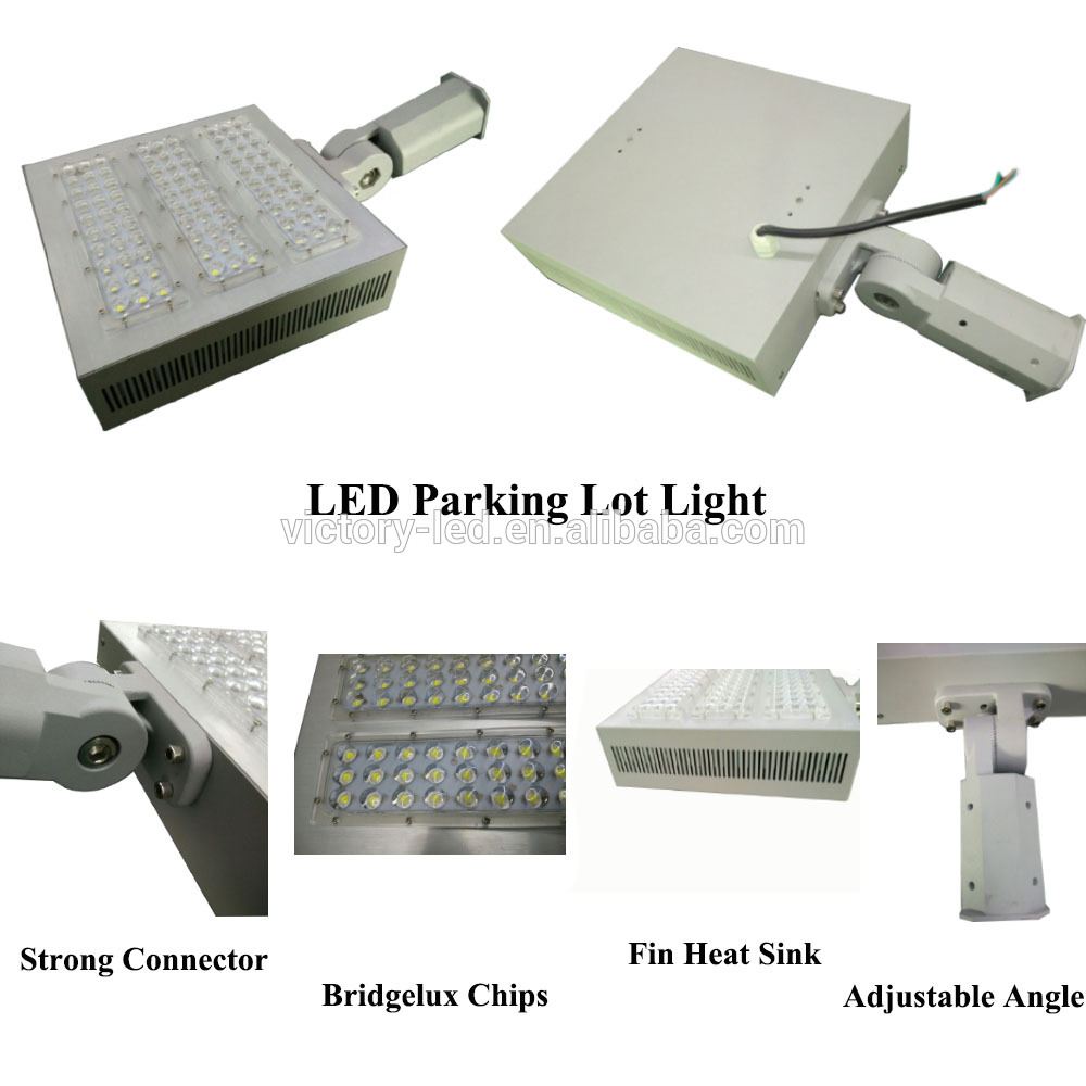 150w led shoe box lamp , led area light , led parking lot lighting