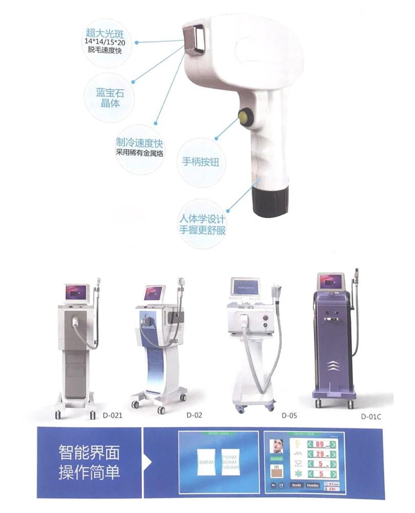 new technology product in china High quality 808nm diode laser/808nm hair removal