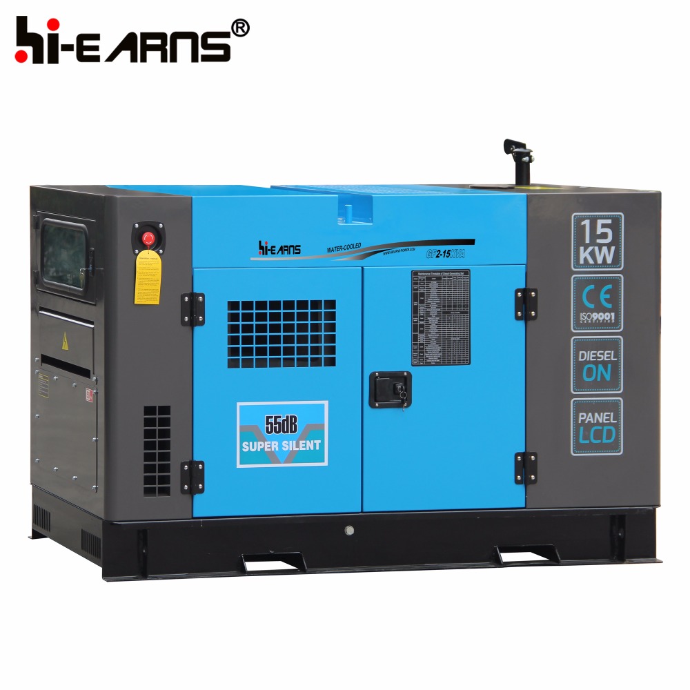 Water-cooled Chinese Quanchai engine 15kva generator