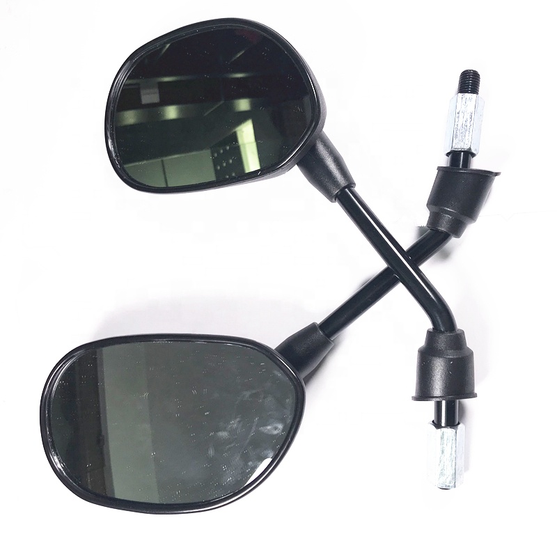 Chrome 10mm rear view mirror motorcycle WAVE125 mirrors