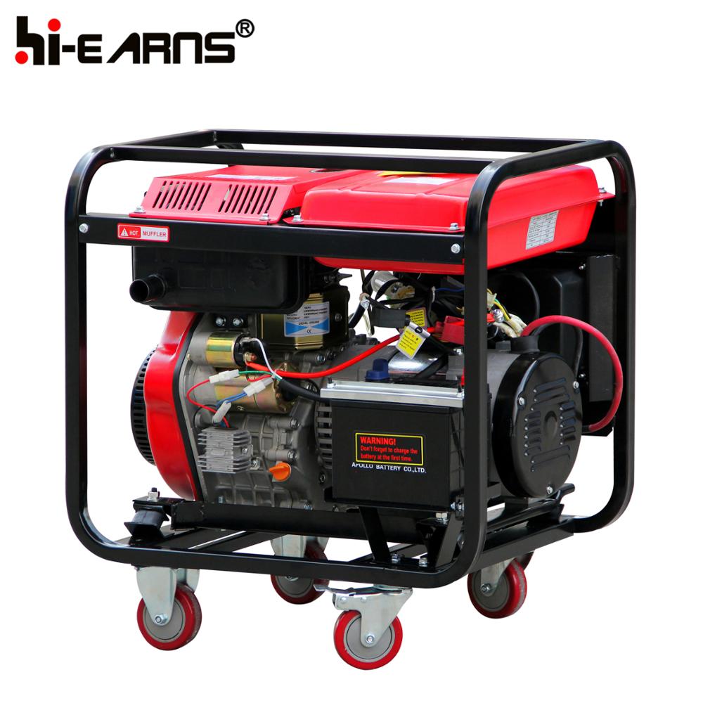 portable diesel engine welding electrode machines