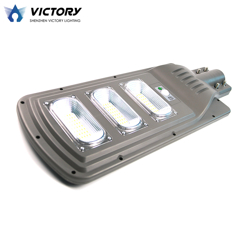 Outdoor 20w 60w Solar Street Light All In One Integrated Solar Garden Lamp