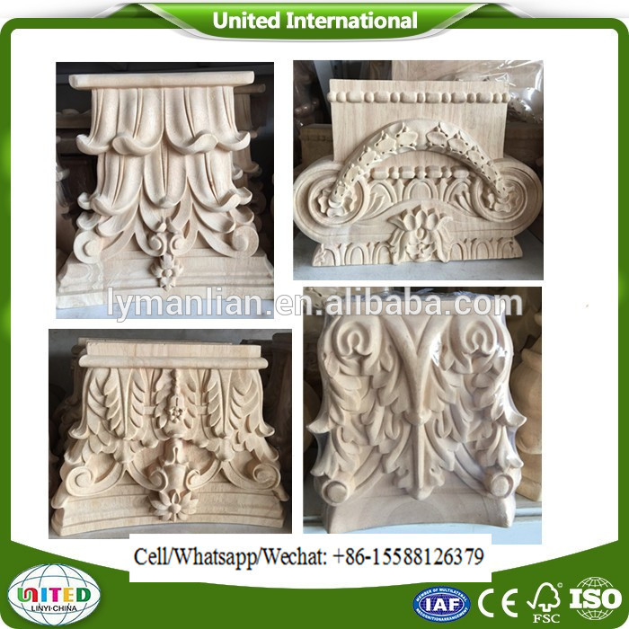 wood furniture parts wood corbels