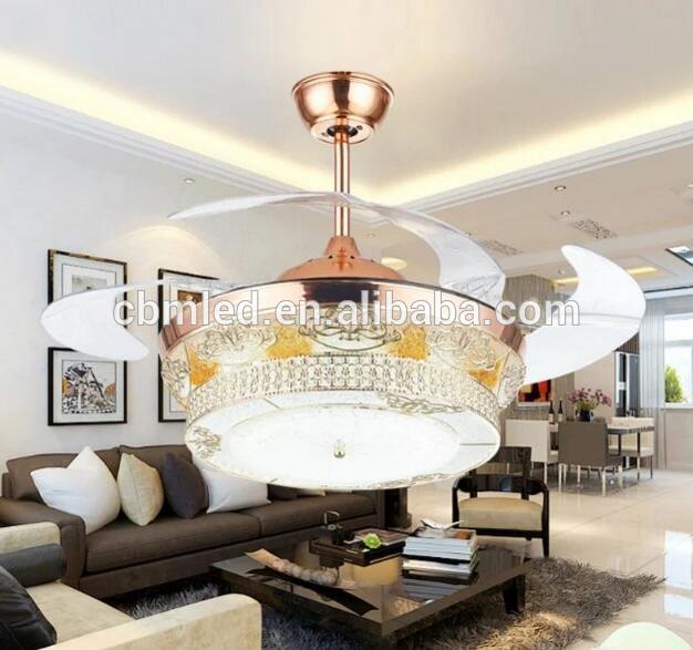 on promotion ceiling fan with light and remote,gold rechargeable electric fan light,decorative lighting ceiling fan