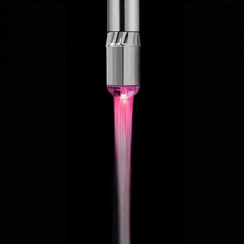 Colors changing no battery needed kitchen faucet with led light