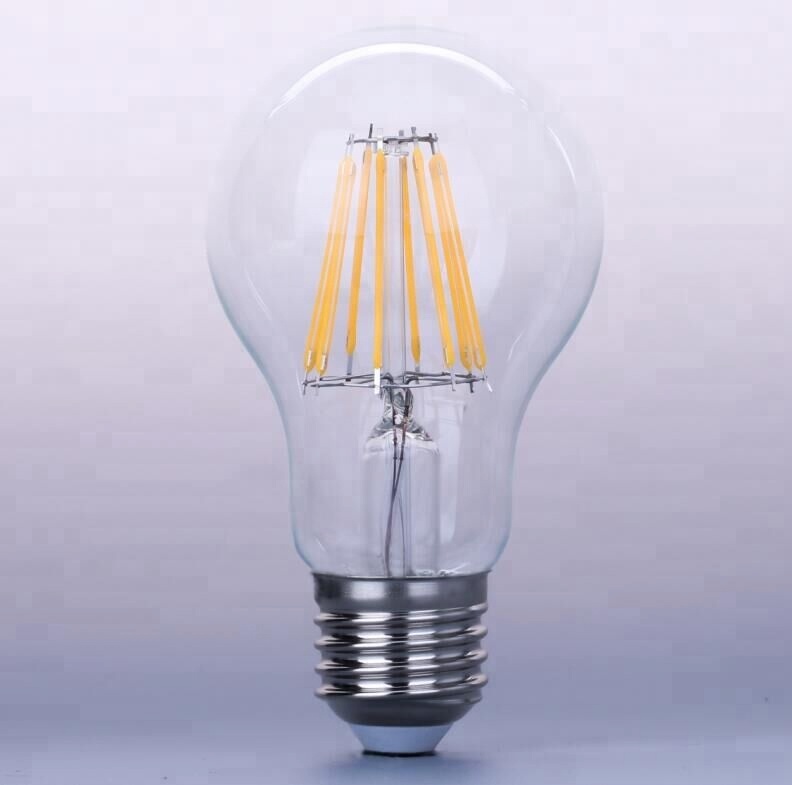 10w A60 A19 1200lm filament 220V 110V led lighting bulb