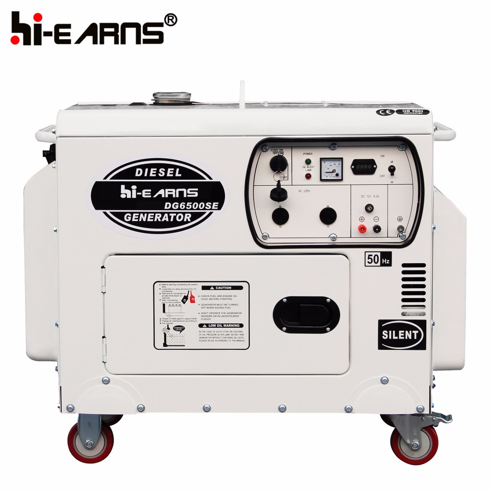 5kva single phase air-cooled price mini generator