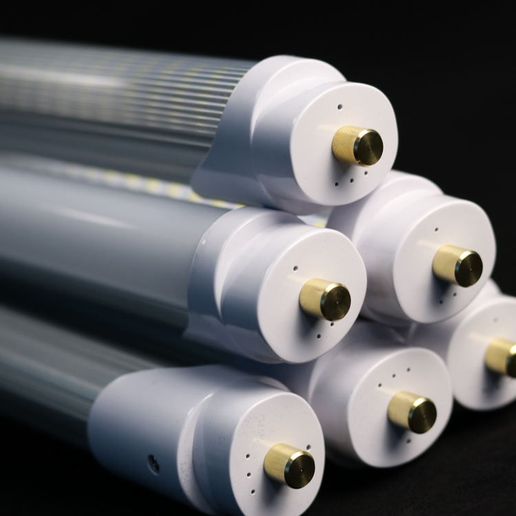 Double Row Led  t ube Clean Cover 6ft Single Pin Led Tube
