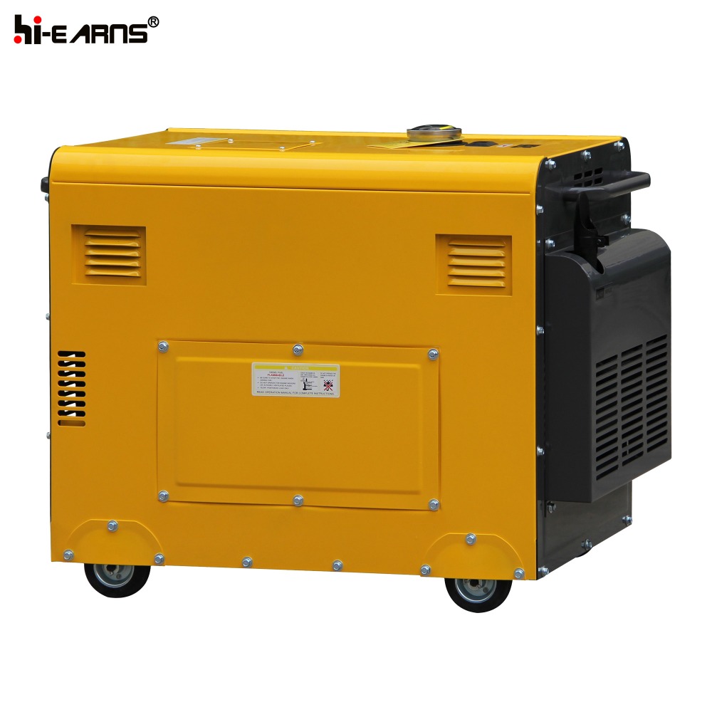 6KW three sockets single phase generation diesel generator