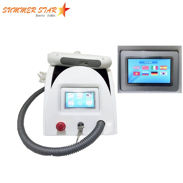 Nd yag laser tattoo removal carbon peeling machine for salon use