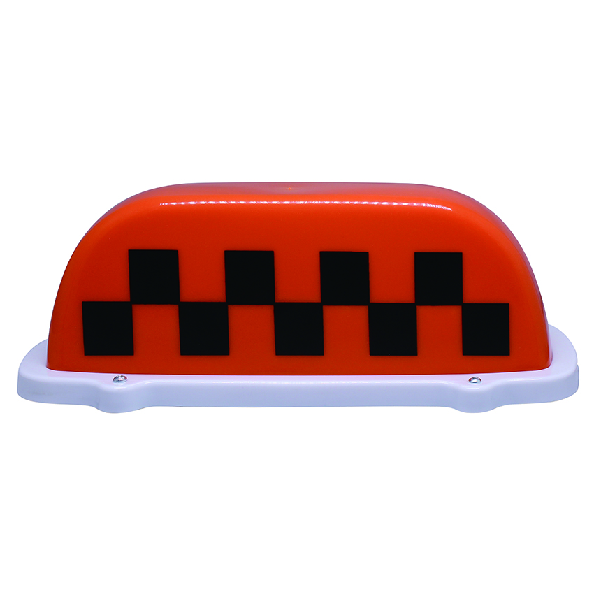 PP material taxi top light with Magnetic Base or Suction Base