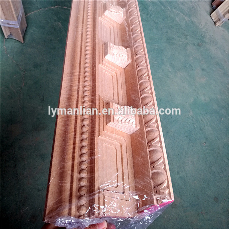 Ornamental Dentil Egg and Dart Cove Wood Moulding