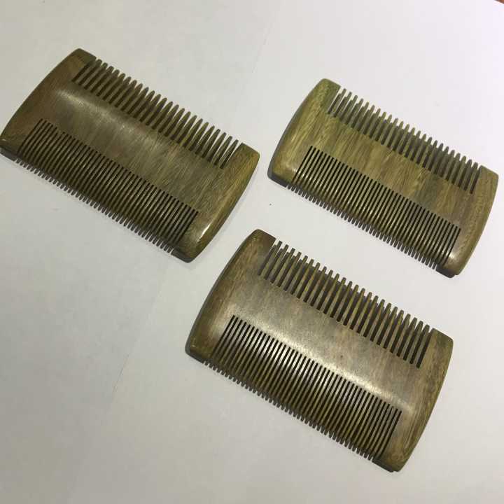 natural  beard hair wood   comb  for mustaches