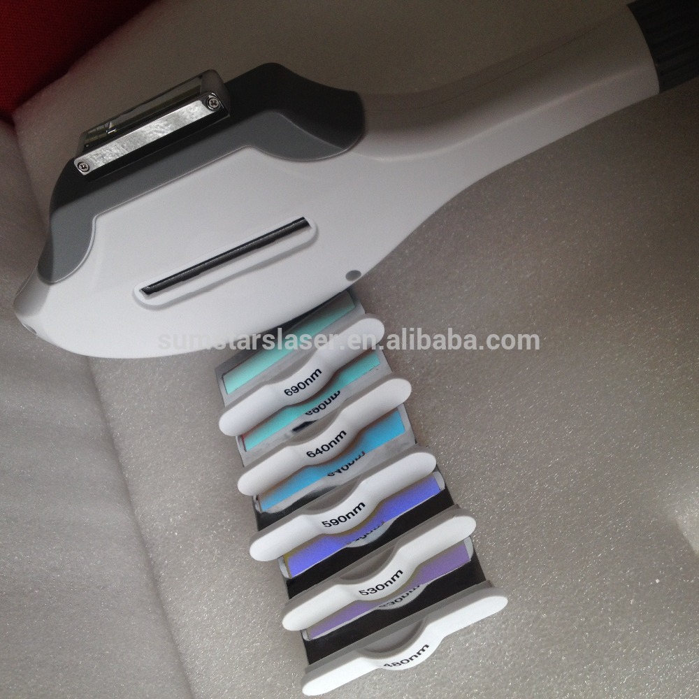 sapphire crystal filter ipl gun / ipl handpiece