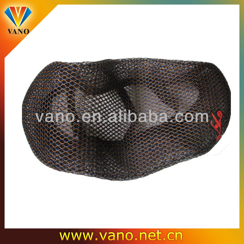 2015 Durable and cheap 3d air mesh fabric reflect sun heat motorcycle net seat cover