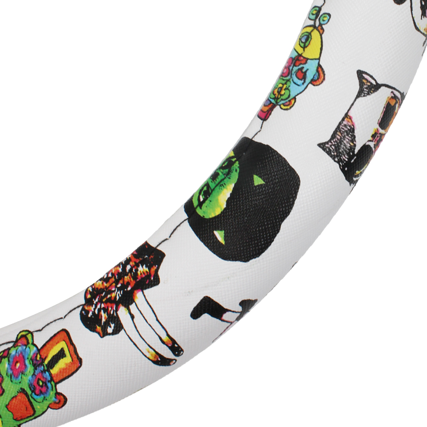 38cm car steering wheelcover PVC material steering wheel cover