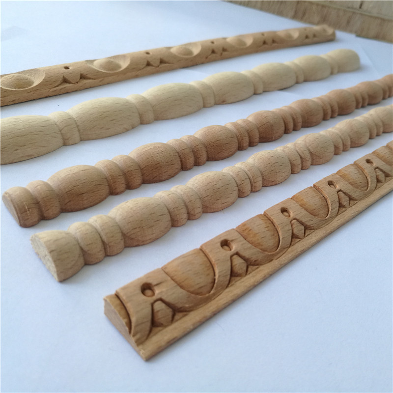 beech carved wood crown molding