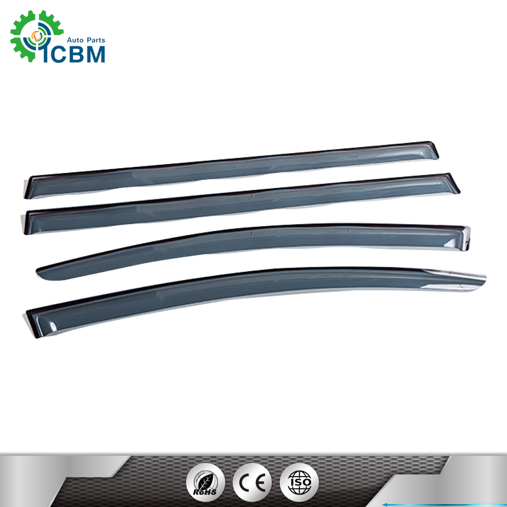 Exterior parts rain shield window visors, sun visors Flexible and excellent quality car window visor car accessories