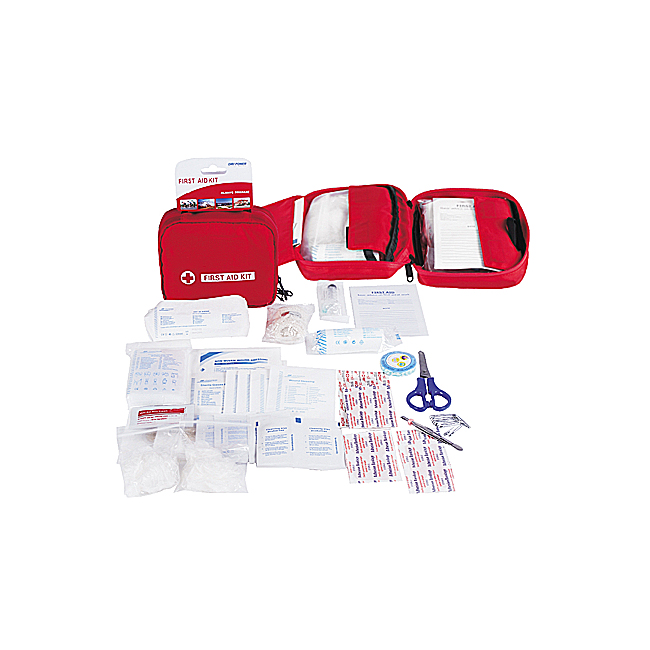 Portable universal mini home and car use first aid kit set